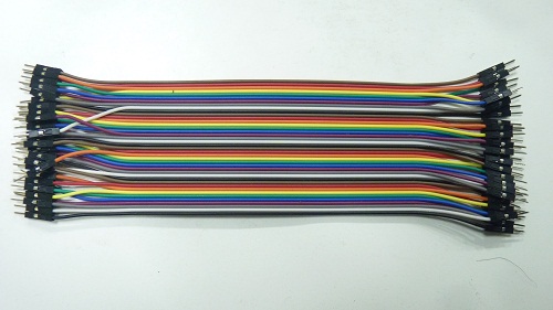 20cm Male to Male Breadboard Jumber Wire ( 40pcs)